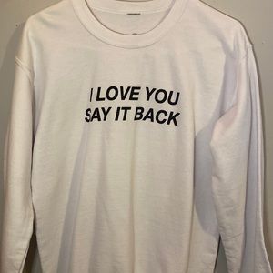 Lonely Ghost ILYSIB Crewneck